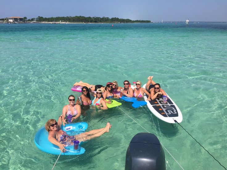 girls trip bachelorette crab island